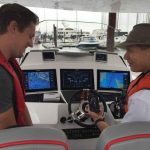 Sea Island Boating Instructors train you on your boat.