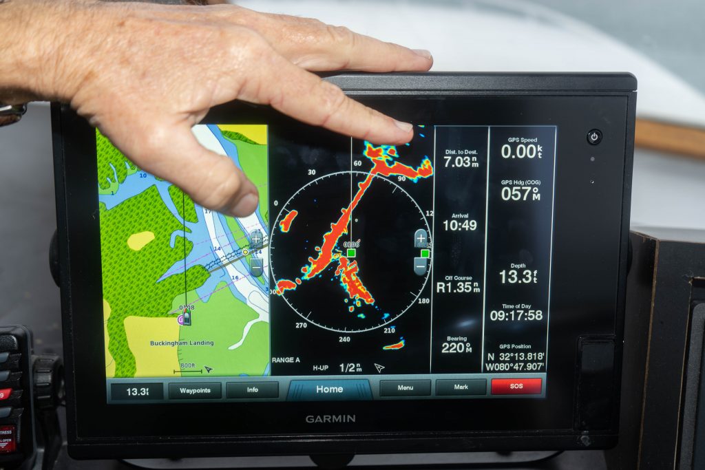 Our boating instructors teach you about your boat's electronics.